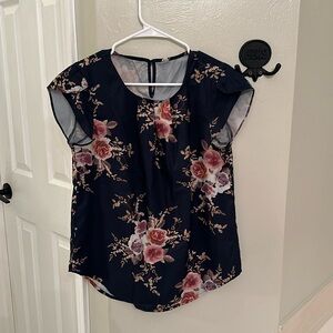 Women’s floral blouse